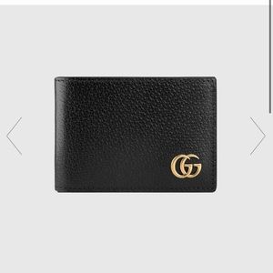 GG Marmont leather bi-fold wallet